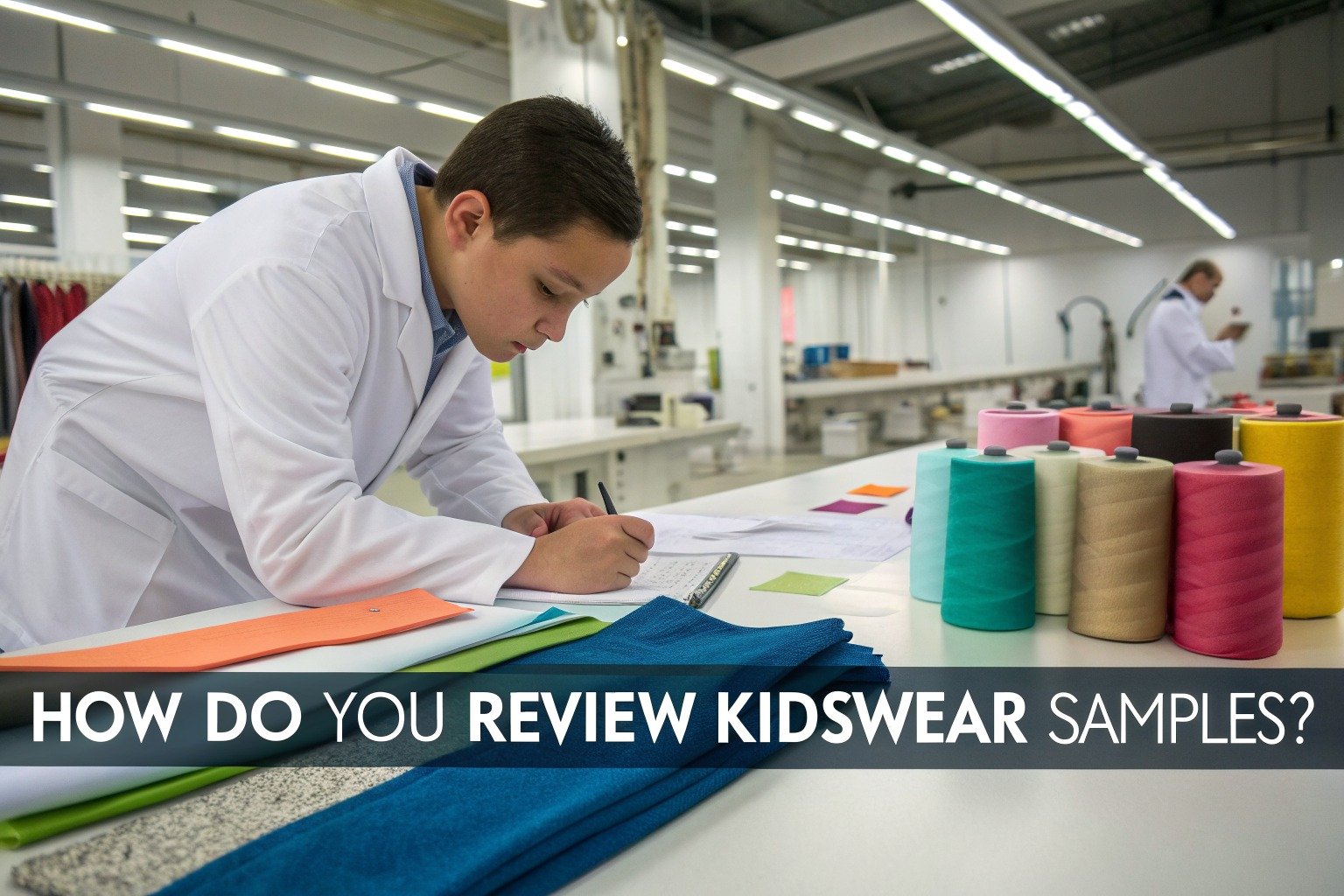 How Do You Review Kidswear Samples?