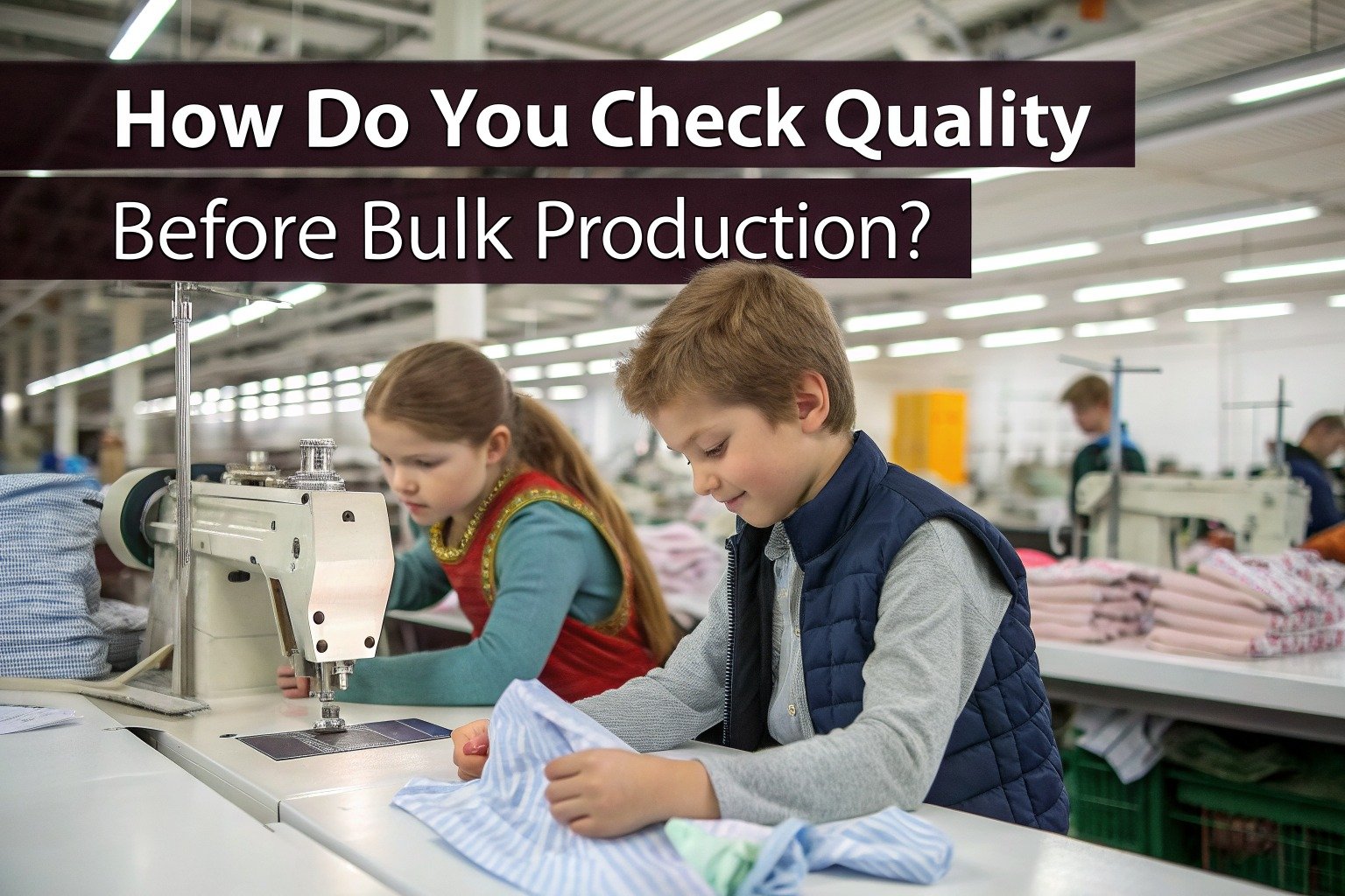How Do You Check Quality Before Bulk Production?
