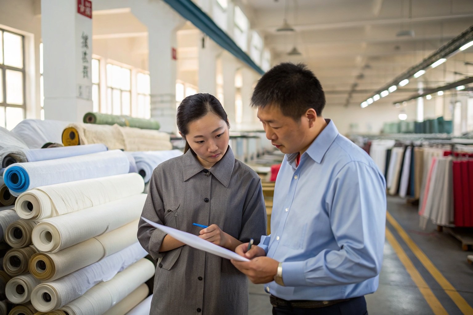 Kidswear factory audit in China