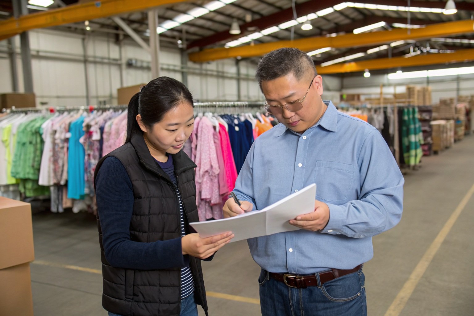 Kidswear logistics and production planning